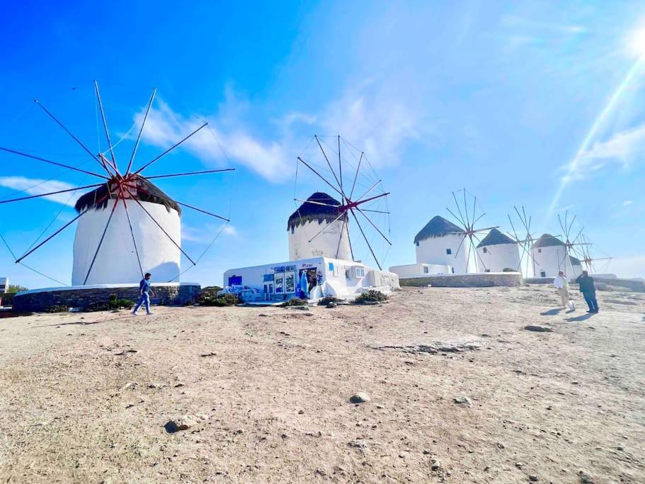 Provis Rentals Suite Next To The Mills In Mykonos Town Exteriör bild
